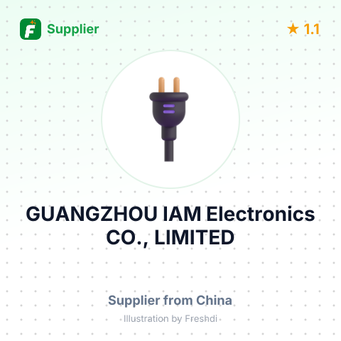 GUANGZHOU IAM Electronics CO., LIMITED – summary card, no photo uploaded yet