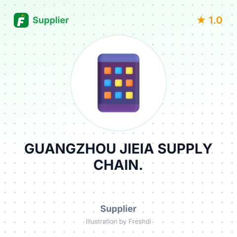 GUANGZHOU JIEIA SUPPLY CHAIN. – summary card, no photo uploaded yet