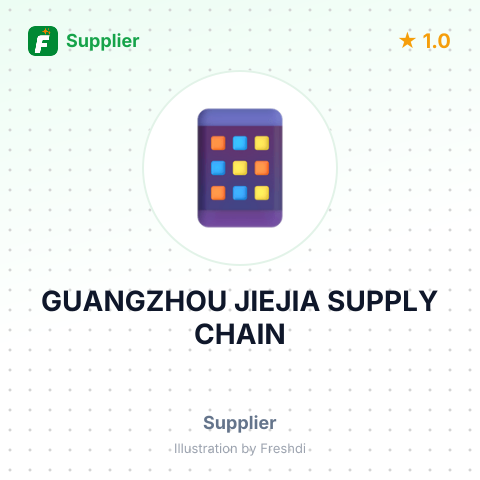 GUANGZHOU JIEJIA SUPPLY CHAIN – summary card, no photo uploaded yet