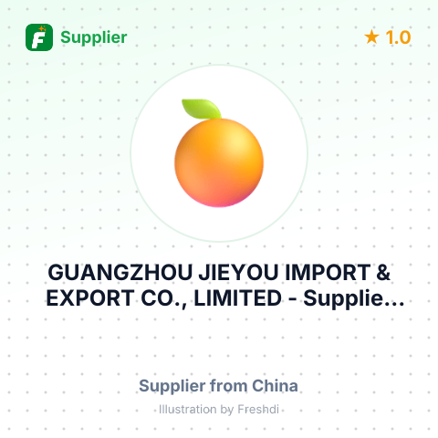 GUANGZHOU JIEYOU IMPORT & EXPORT CO., LIMITED – summary card, no photo uploaded yet