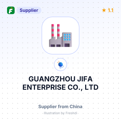 GUANGZHOU JIFA ENTERPRISE CO., LTD – summary card, no photo uploaded yet