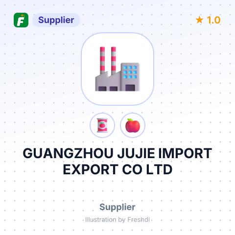 GUANGZHOU JUJIE IMPORT EXPORT CO LTD – summary card, no photo uploaded yet