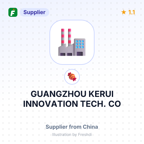 GUANGZHOU KERUI INNOVATION TECH. CO – summary card, no photo uploaded yet