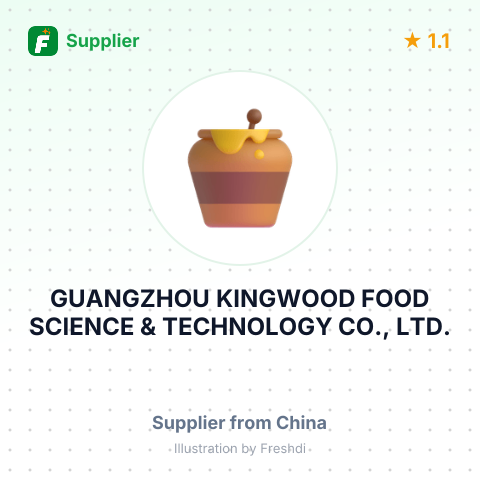 GUANGZHOU KINGWOOD FOOD SCIENCE & TECHNOLOGY CO., LTD. – summary card, no photo uploaded yet