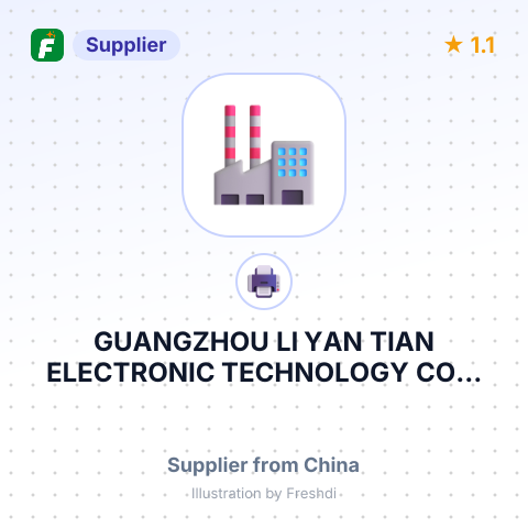 GUANGZHOU LI YAN TIAN ELECTRONIC TECHNOLOGY CO... – summary card, no photo uploaded yet