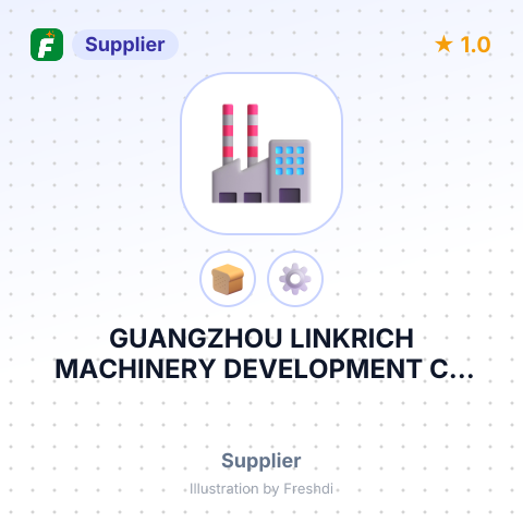 GUANGZHOU LINKRICH MACHINERY DEVELOPMENT CO LTD – summary card, no photo uploaded yet