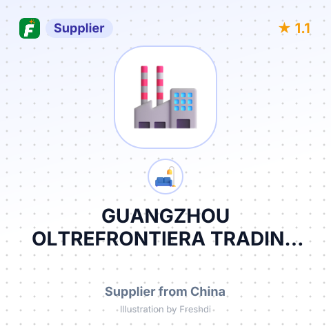 GUANGZHOU OLTREFRONTIERA TRADING CO., LTD. – summary card, no photo uploaded yet