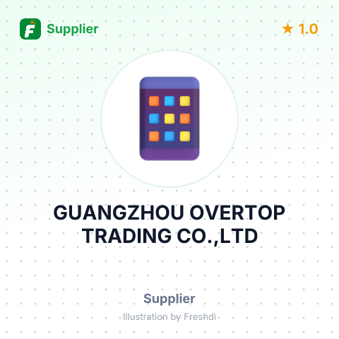 GUANGZHOU OVERTOP TRADING CO.,LTD – summary card, no photo uploaded yet