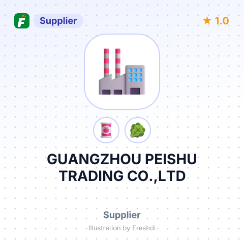 GUANGZHOU PEISHU TRADING CO.,LTD – summary card, no photo uploaded yet