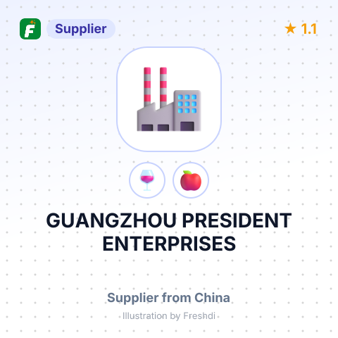 GUANGZHOU PRESIDENT ENTERPRISES – summary card, no photo uploaded yet