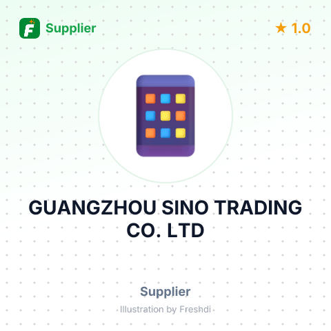 GUANGZHOU SINO TRADING CO. LTD – summary card, no photo uploaded yet