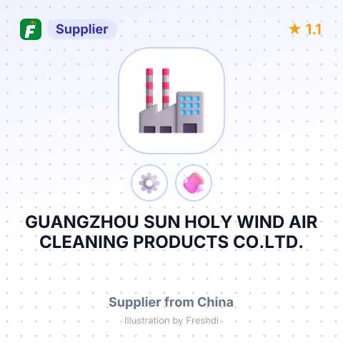 GUANGZHOU SUN HOLY WIND AIR CLEANING PRODUCTS CO.LTD. – summary card, no photo uploaded yet