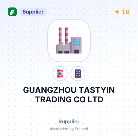 GUANGZHOU TASTYIN TRADING CO LTD – summary card, no photo uploaded yet