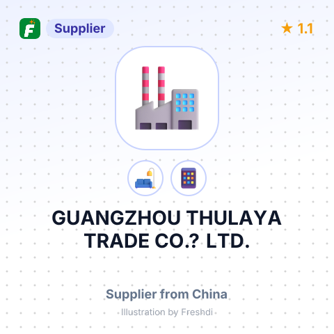 GUANGZHOU THULAYA TRADE CO.? LTD. – summary card, no photo uploaded yet