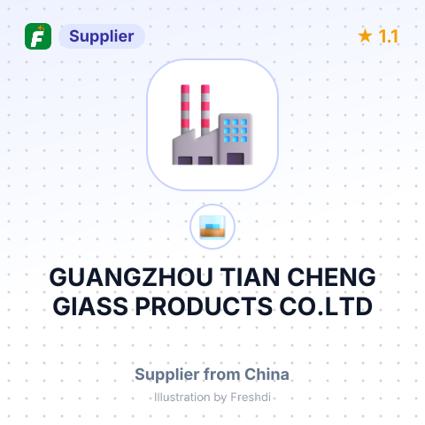 GUANGZHOU TIAN CHENG GlASS PRODUCTS CO.LTD – summary card, no photo uploaded yet