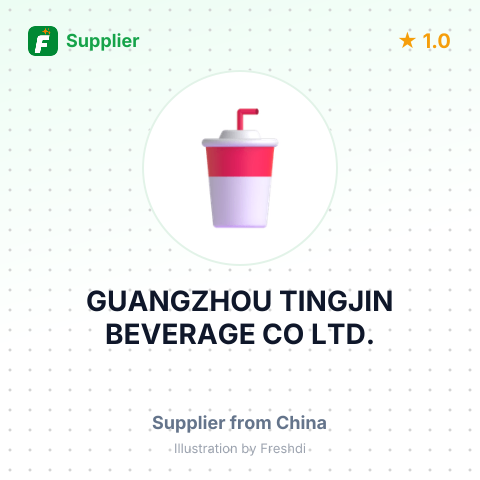 GUANGZHOU TINGJIN BEVERAGE CO LTD. – summary card, no photo uploaded yet
