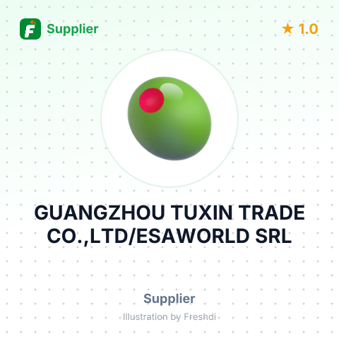 GUANGZHOU TUXIN TRADE CO.,LTD/ESAWORLD SRL – summary card, no photo uploaded yet