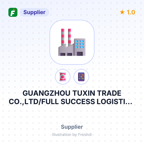GUANGZHOU TUXIN TRADE CO.,LTD/FULL SUCCESS LOGISTICS LIMITED – summary card, no photo uploaded yet