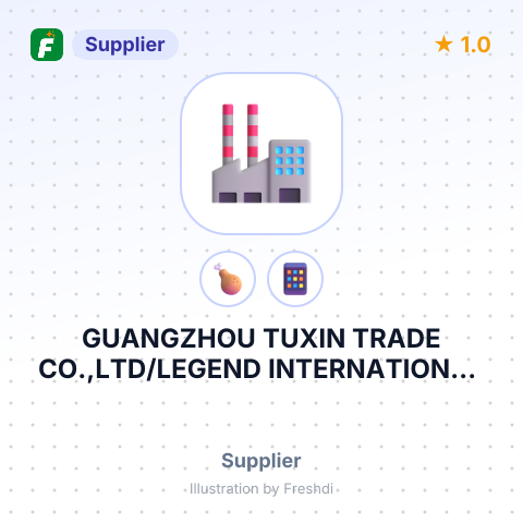 GUANGZHOU TUXIN TRADE CO.,LTD/LEGEND INTERNATIONAL PVT LTD – summary card, no photo uploaded yet