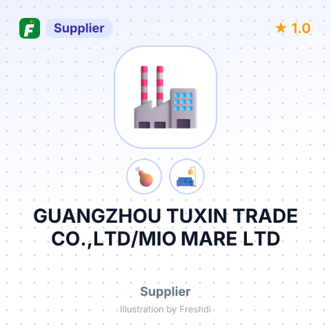 GUANGZHOU TUXIN TRADE CO.,LTD/MIO MARE LTD – summary card, no photo uploaded yet