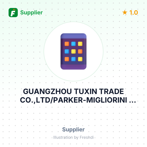 GUANGZHOU TUXIN TRADE CO.,LTD/PARKER-MIGLIORINI INTERNATIONAL – summary card, no photo uploaded yet