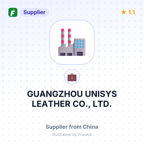 GUANGZHOU UNISYS LEATHER CO., LTD. – summary card, no photo uploaded yet