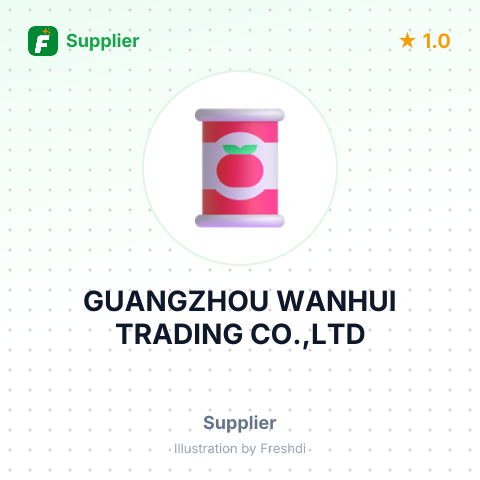 GUANGZHOU WANHUI TRADING CO.,LTD – summary card, no photo uploaded yet