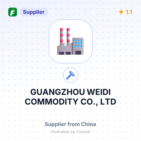 GUANGZHOU WEIDI COMMODITY CO., LTD – summary card, no photo uploaded yet
