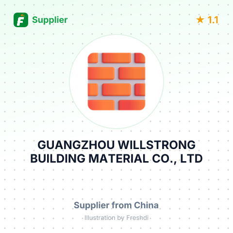 GUANGZHOU WILLSTRONG BUILDING MATERIAL CO., LTD – summary card, no photo uploaded yet