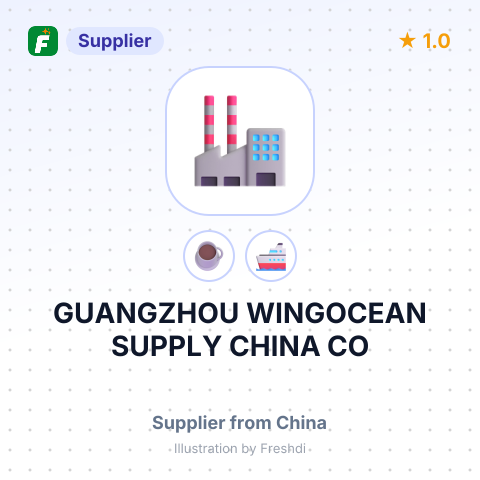 GUANGZHOU WINGOCEAN SUPPLY CHINA CO – summary card, no photo uploaded yet