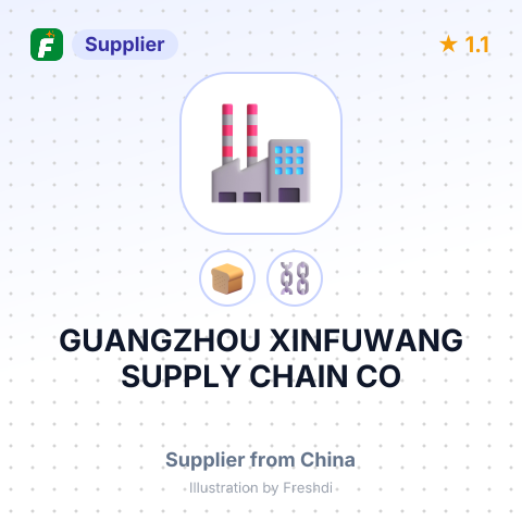 GUANGZHOU XINFUWANG SUPPLY CHAIN CO – summary card, no photo uploaded yet