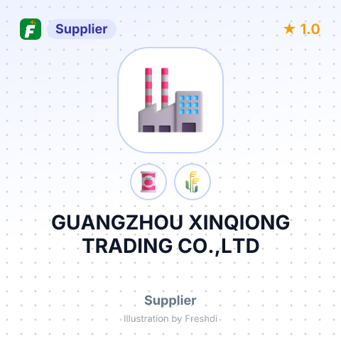 GUANGZHOU XINQIONG TRADING CO.,LTD – summary card, no photo uploaded yet