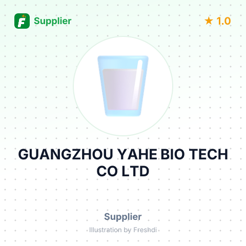 GUANGZHOU YAHE BIO TECH CO LTD – summary card, no photo uploaded yet