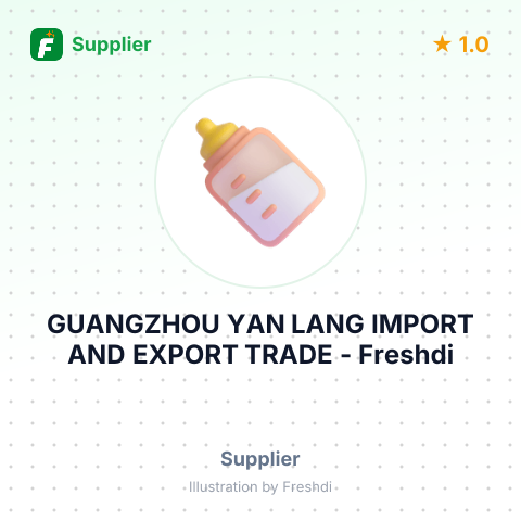 GUANGZHOU YAN LANG IMPORT AND EXPORT TRADE – summary card, no photo uploaded yet