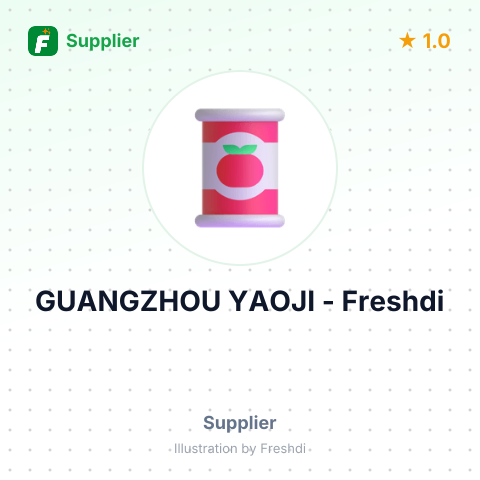 GUANGZHOU YAOJI – summary card, no photo uploaded yet