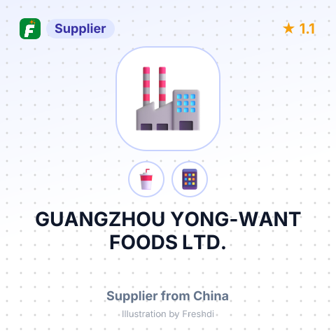 GUANGZHOU YONG-WANT FOODS LTD. – summary card, no photo uploaded yet