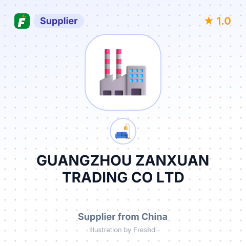 GUANGZHOU ZANXUAN TRADING CO LTD – summary card, no photo uploaded yet