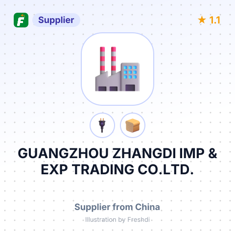 GUANGZHOU ZHANGDI IMP & EXP TRADING CO.LTD. – summary card, no photo uploaded yet