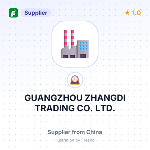 GUANGZHOU ZHANGDI TRADING CO.,LTD. – summary card, no photo uploaded yet