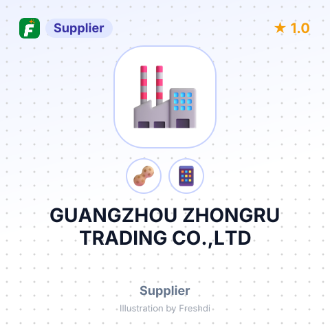 GUANGZHOU ZHONGRU TRADING CO.,LTD – summary card, no photo uploaded yet