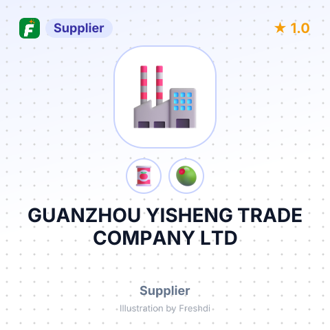 GUANZHOU YISHENG TRADE COMPANY LTD – summary card, no photo uploaded yet