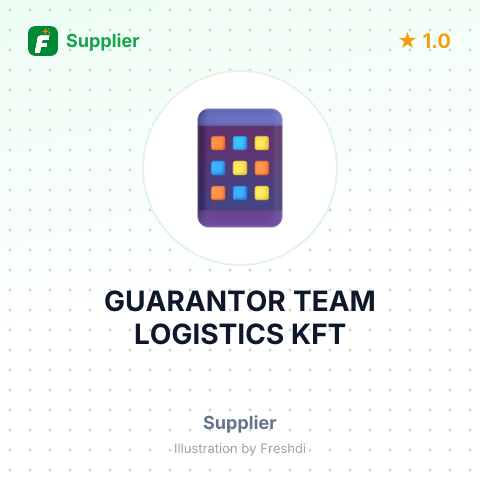 GUARANTOR TEAM LOGISTICS KFT – summary card, no photo uploaded yet