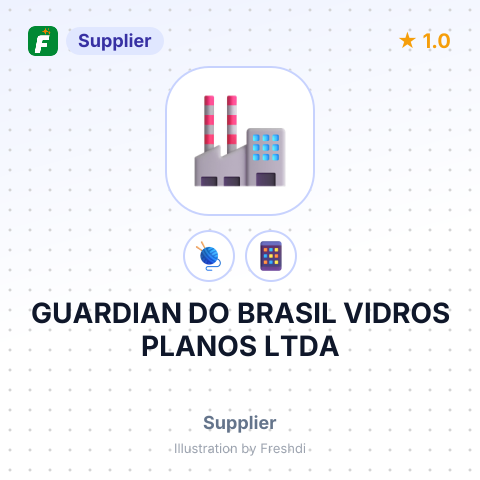 GUARDIAN DO BRASIL VIDROS PLANOS LTDA – summary card, no photo uploaded yet