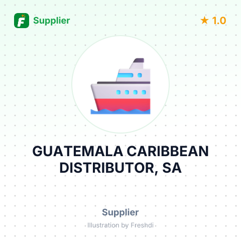 GUATEMALA CARIBBEAN DISTRIBUTOR, SA – summary card, no photo uploaded yet