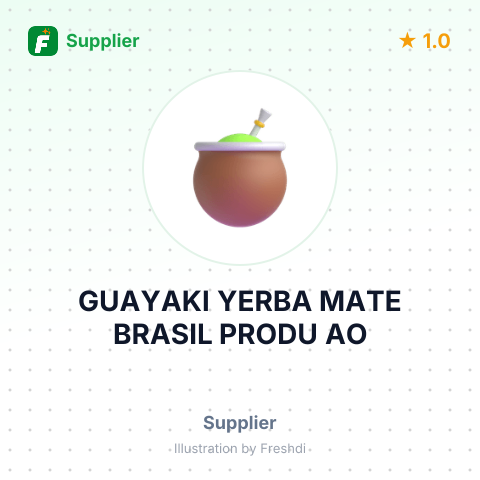 GUAYAKI YERBA MATE BRASIL PRODU AO – summary card, no photo uploaded yet