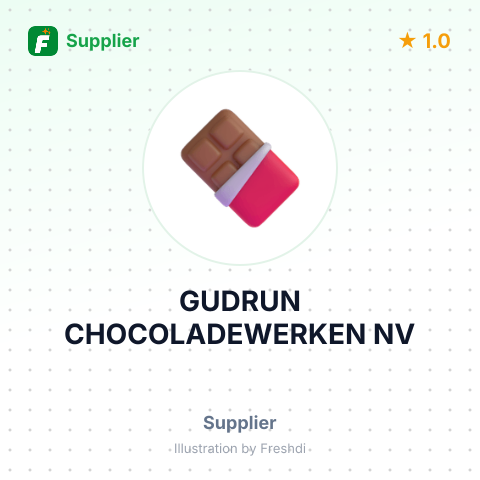 GUDRUN CHOCOLADEWERKEN NV – summary card, no photo uploaded yet