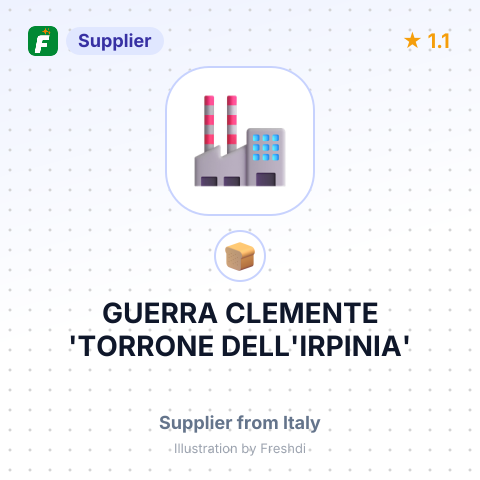 GUERRA CLEMENTE 'TORRONE DELL'IRPINIA' – summary card, no photo uploaded yet