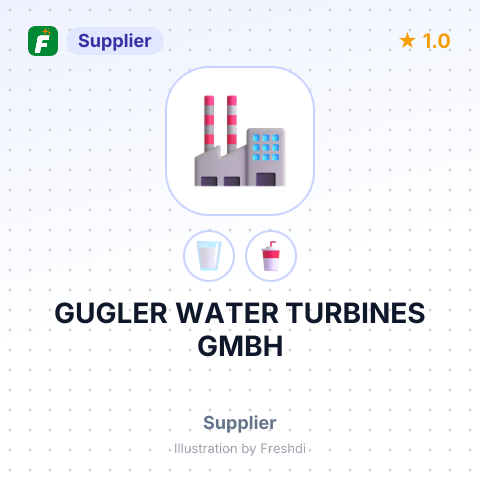GUGLER WATER TURBINES GMBH – summary card, no photo uploaded yet