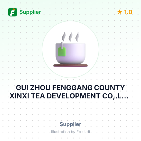GUI ZHOU FENGGANG COUNTY XINXI TEA DEVELOPMENT CO,.LTD – summary card, no photo uploaded yet