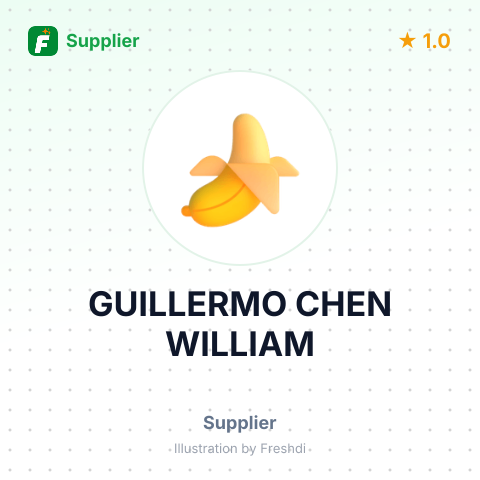 GUILLERMO CHEN WILLIAM – summary card, no photo uploaded yet